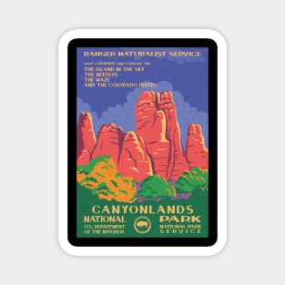 Canyonlands National Park WPA Magnet