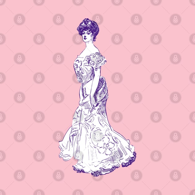 Gibson Girl Dress by chmdance