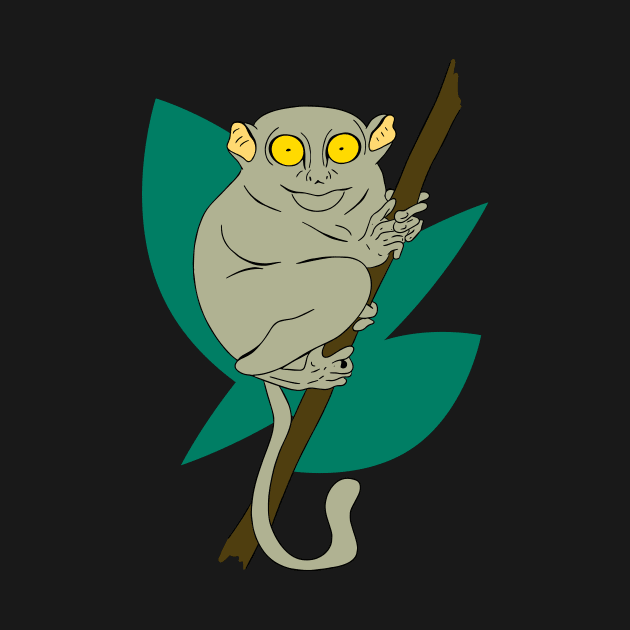 Tarsier by Foxxy Merch