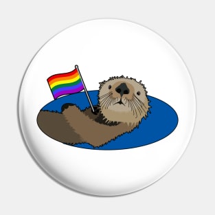 LGBTQ OTTER Pin