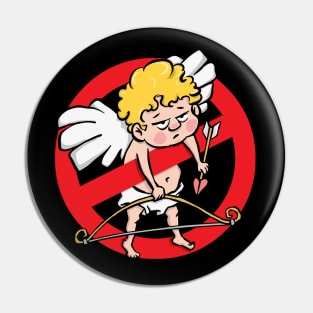 Down With Love Cupid Pin