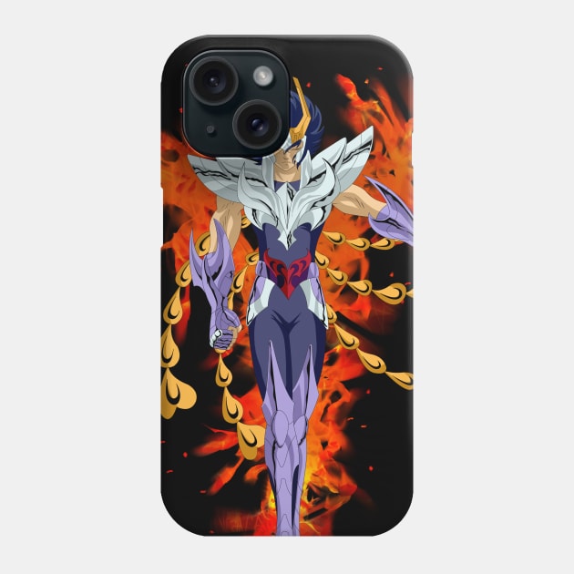 Saint Seiya - Phoenix Ikki Phone Case by Nykos