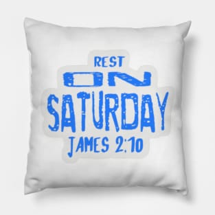 Rest on saturday Image digital Pillow