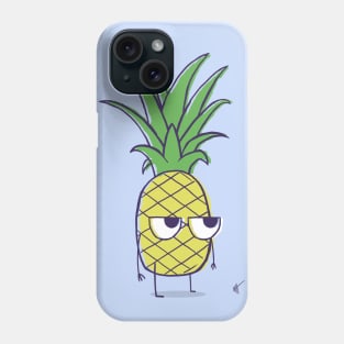 Unimpressed Pineapple Phone Case