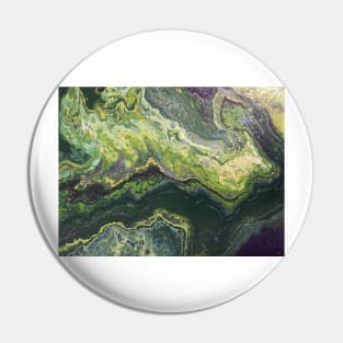 Abstract in Green XII Pin