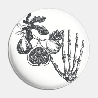 VINTAGE FIG TREE AND SKELETON, THE BELL JAR, SYLVIA PLATH Pin