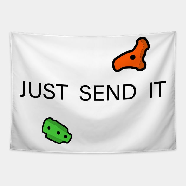 Just Send It Tapestry by CottonGarb