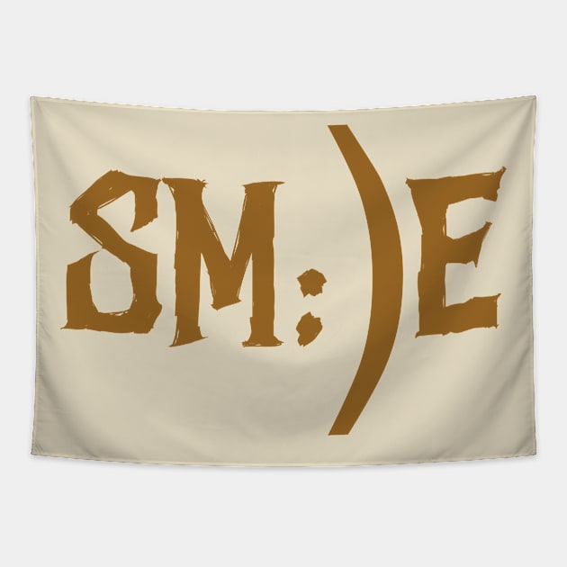 Smile Tapestry by WordFandom