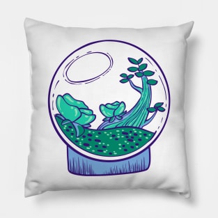 Gay terrarium hidden colors Pillow