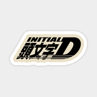 Initial D Logo Magnet