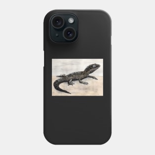 Black lizard Phone Case