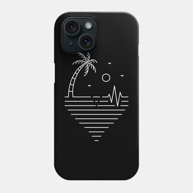 Heartbeat of Summer Phone Case by VEKTORKITA