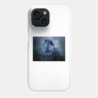 Running With The Moon Phone Case