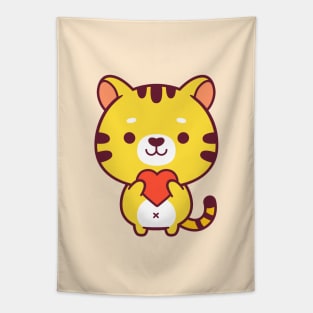 Tiger Kawaii Tapestry