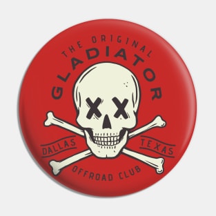 Original Gladiator Offroad Club Apparel Pin