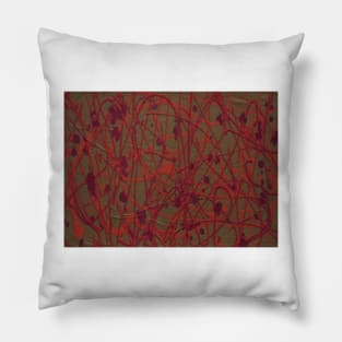 Lorne Splatter #7 Pillow