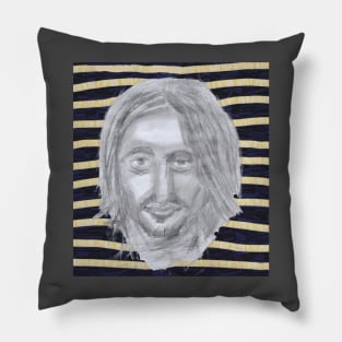 Hippie Era Man Pillow