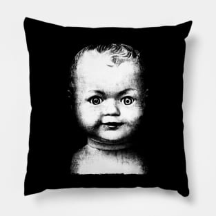 The Sundays Grunge Black and White Vintage Style Pillow