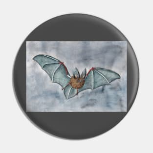 Power animal bat Pin