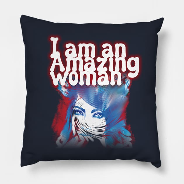 REAL WOMAN Pillow by REALJOHN