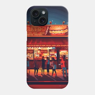 Hot dog stand Phone Case