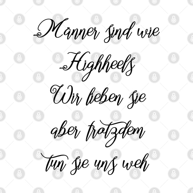 frauen spruch by FromBerlinGift