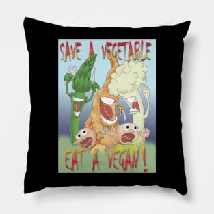 eat a vegan Pillow