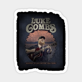 Vintage Luke Combs Magnet