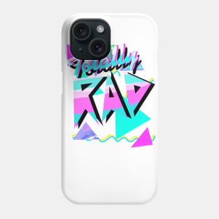 1980's Tee Shirt Style Totally Rad 80s Casual Hipster v.10 Phone Case
