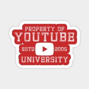 Property of YouTube University Magnet