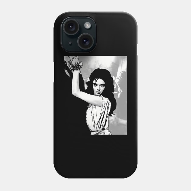 Barbara Steele Art Phone Case by Go Weed Go!