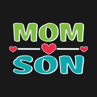 Mother's day mom-son bonding T-Shirt