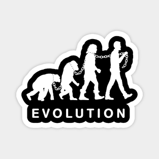 Evolution of slavery Magnet