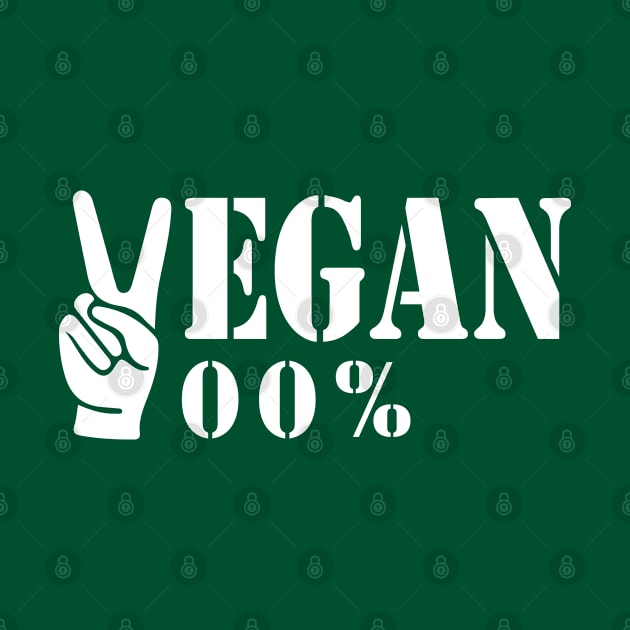 Vegan 200% by graphicganga