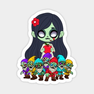 Zombie Snow White Magnet