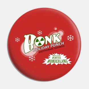 Bonk! Holiday Punch (RED) Pin