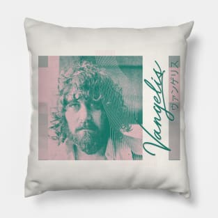 Vangelis ////// Synthesizer Fan Art Pillow