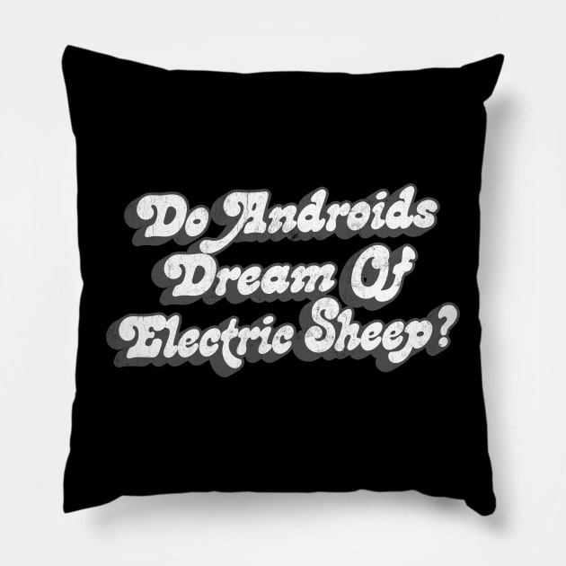 Do Androids Dream of Electric Sheep? Pillow by DankFutura