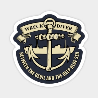 Wreck Diver Magnet