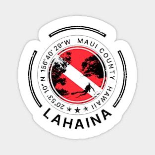 Lahaina Maui Hawaii Diving Magnet