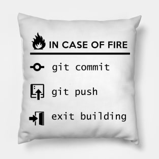 In case of fire - save your code Pillow