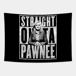 Straight Outta Pawnee Tapestry