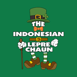 The Indonesian Leprechaun St Patrick's Day Celebration Matching Outfits Group Attire T-Shirt