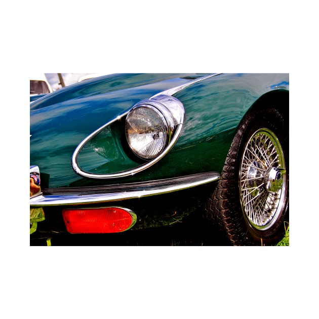 E-Type Jaguar Classic Motor Car by AndyEvansPhotos