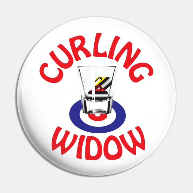 OC Curling Widow Pin by occurlingclub