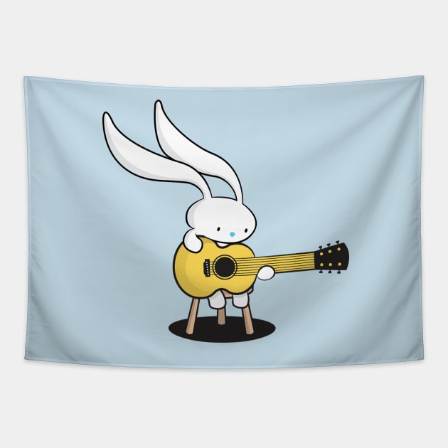 Bunny's Acoustic Set Tapestry by Firehat45