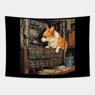 IT Corgi Tapestry