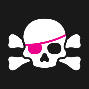 Ms Jolly Roger – Pirate Girl T-Shirt