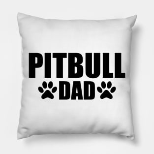 Pitbull Dad Pillow