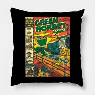 Green Hornet 7 Pillow